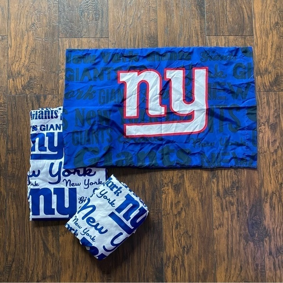 NY Giants Twin Sheets - Picture 1 of 10